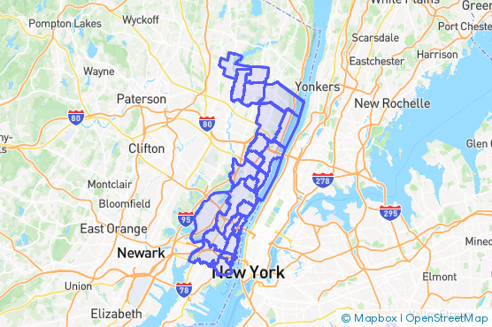 Service Area Map