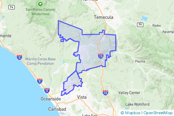 Service Area Map