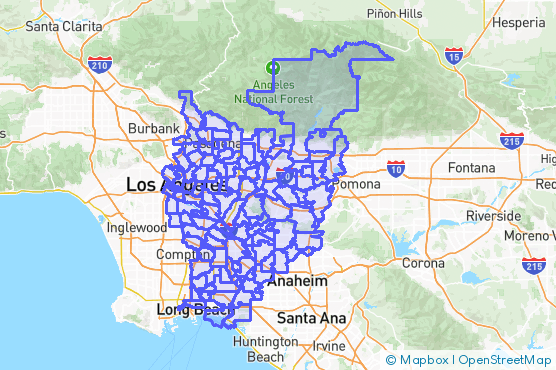 Service Area Map