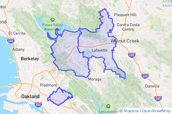 Service Area Map