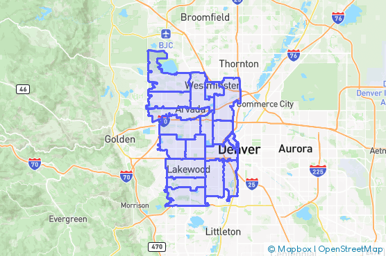 Service Area Map