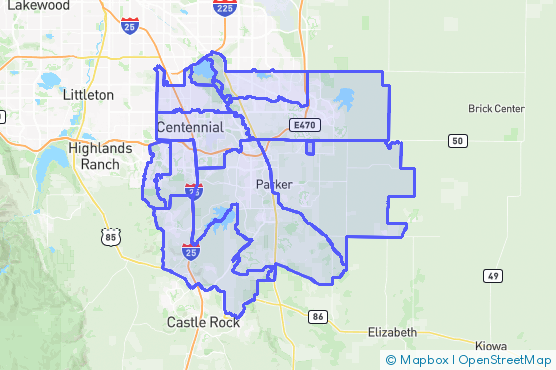 Service Area Map