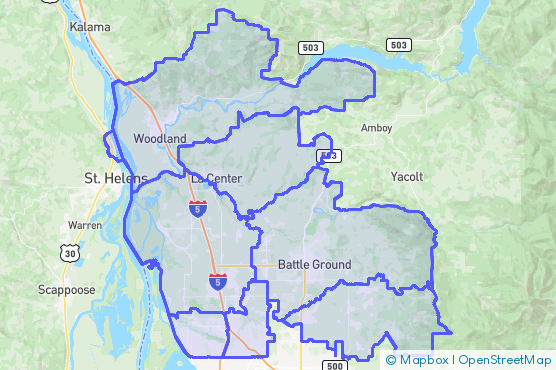 Service Area Map