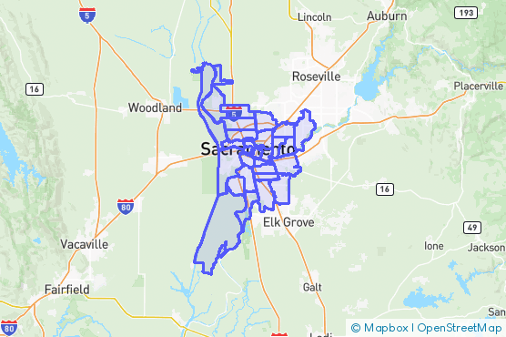 Service Area Map