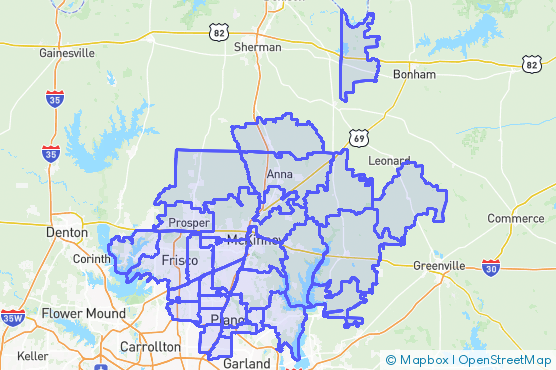 Service Area Map