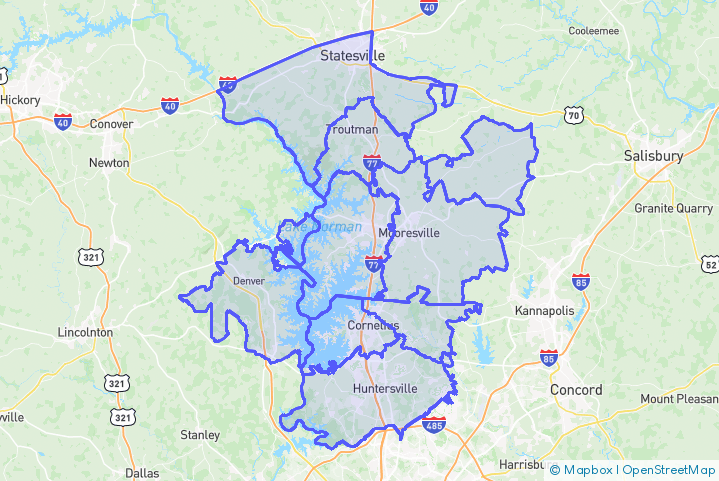 Service Area Map