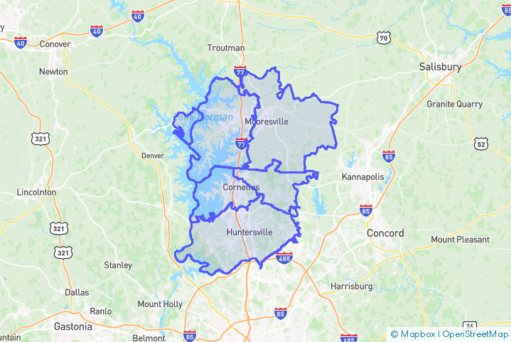 Service Area Map
