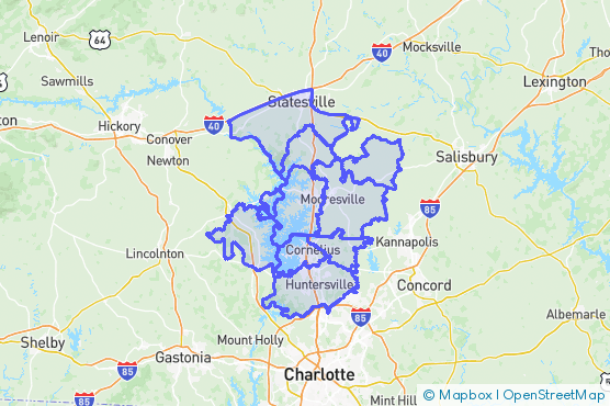 Service Area Map
