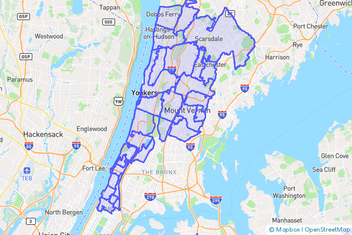 Service Area Map