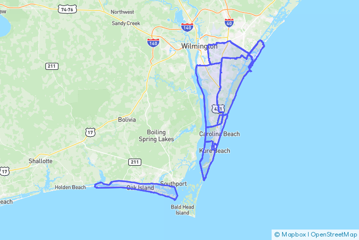 Service Area Map