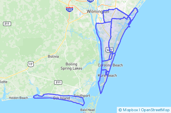 Service Area Map