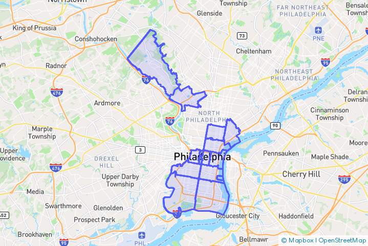 Service Area Map