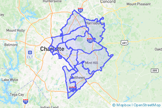 Service Area Map