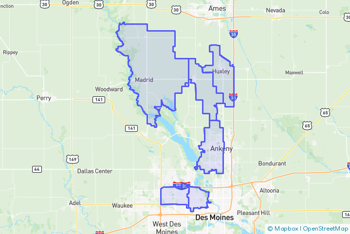 Service Area Map