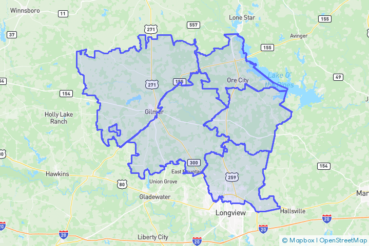 Service Area Map