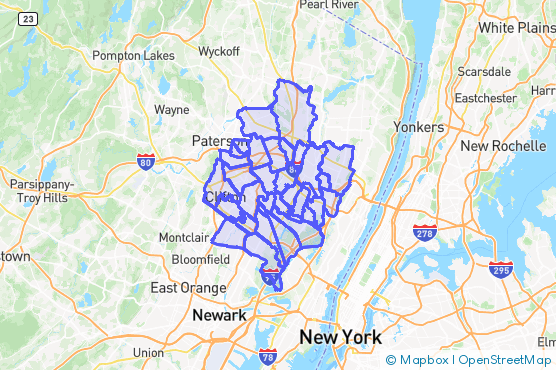 Service Area Map
