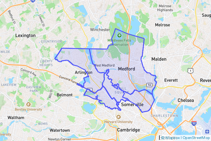Service Area Map