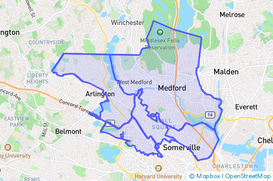 Service Area Map