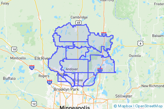 Service Area Map