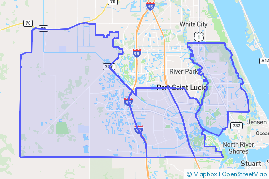 Service Area Map