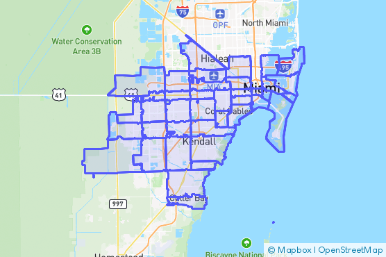Service Area Map