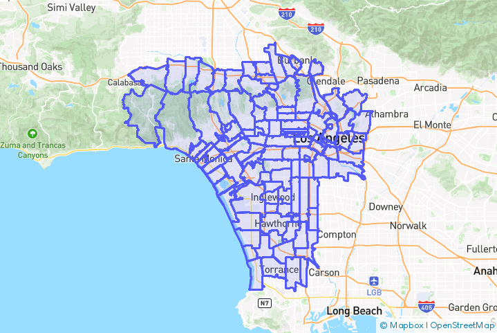 Service Area Map