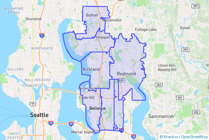 Service Area Map