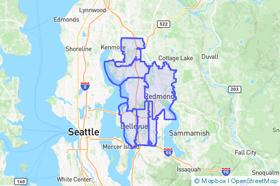 Service Area Map
