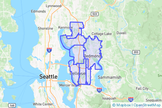 Service Area Map