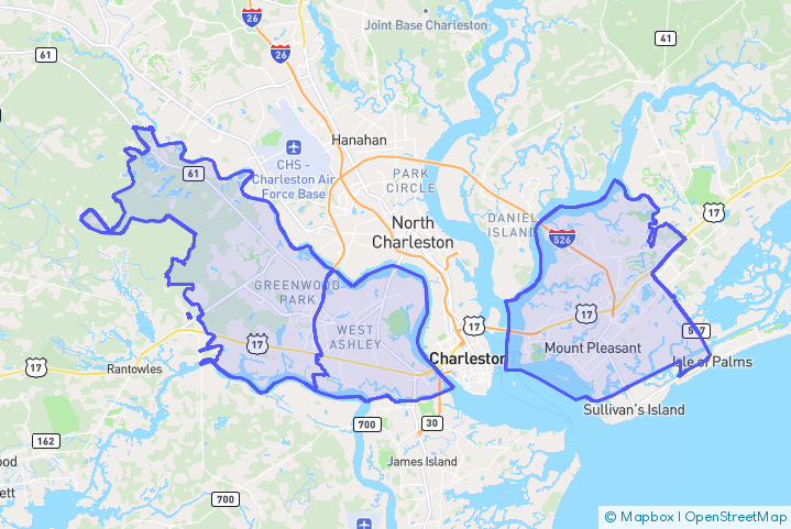 Service Area Map