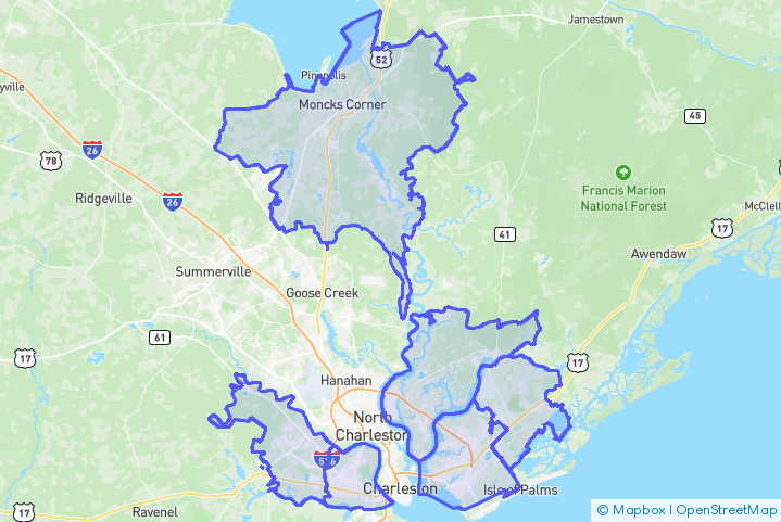 Service Area Map