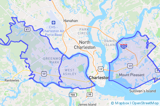Service Area Map