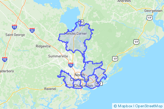 Service Area Map