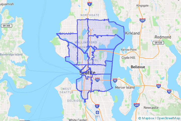 Service Area Map