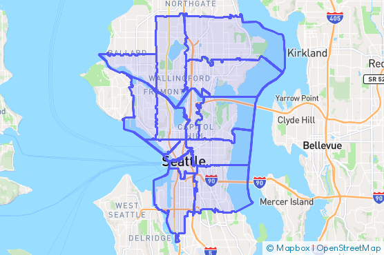 Service Area Map