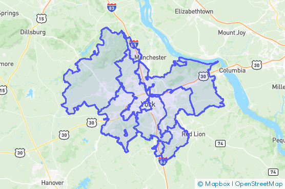 Service Area Map