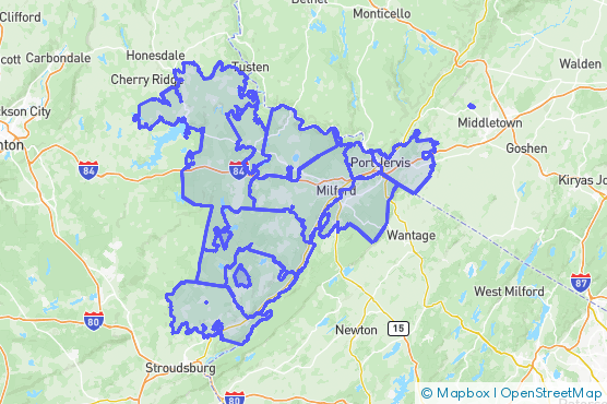 Service Area Map