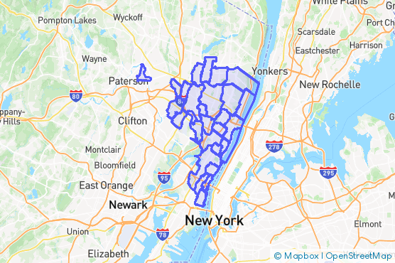 Service Area Map