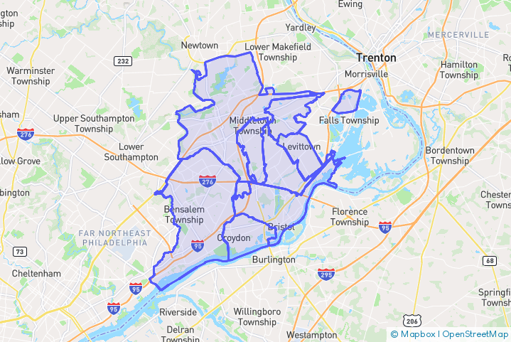 Service Area Map
