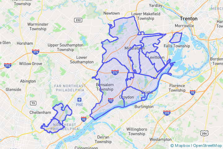 Service Area Map
