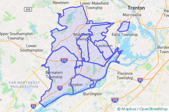 Service Area Map