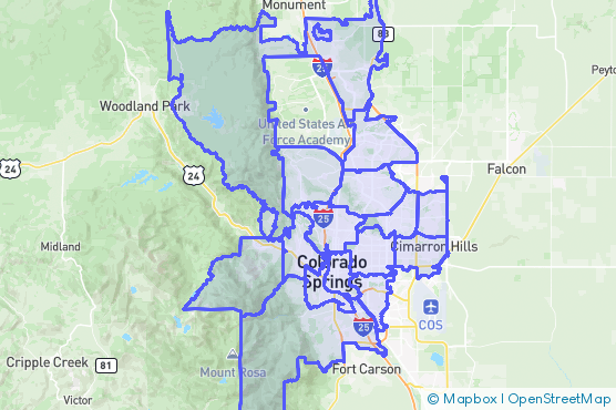 Service Area Map