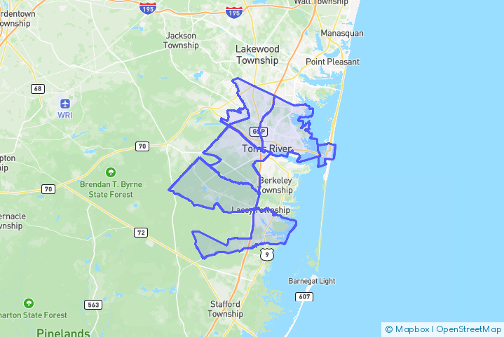Service Area Map