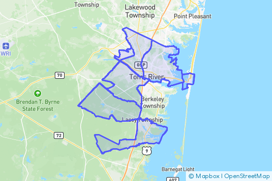 Service Area Map