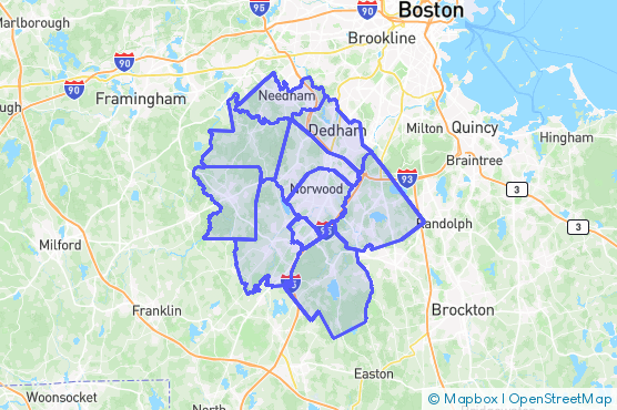 Service Area Map