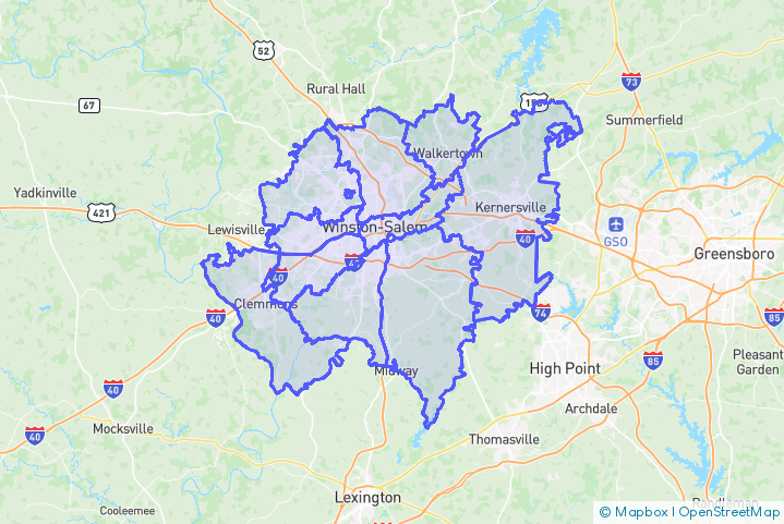 Service Area Map