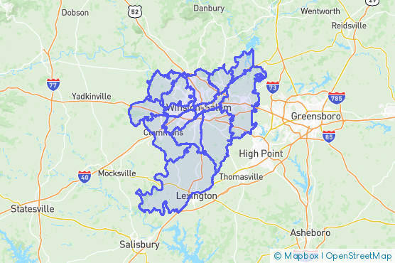 Service Area Map