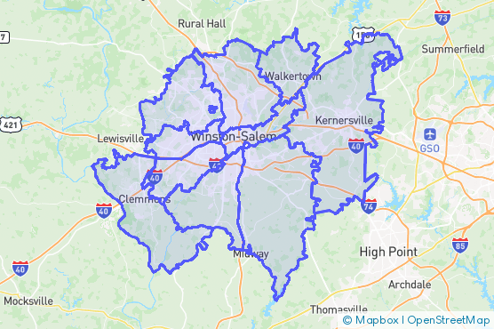 Service Area Map