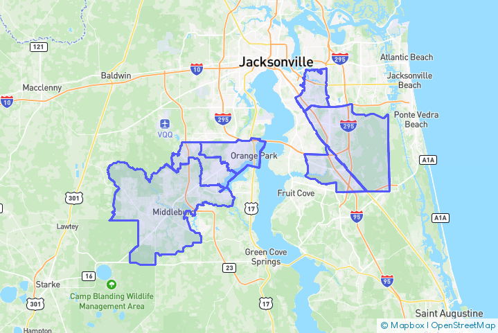 Service Area Map