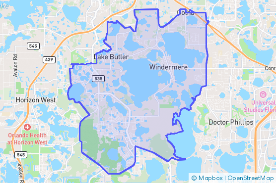 Service Area Map